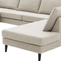 Wohnen Sofas<U-Sofa Wohnlandschaft in Creme - Bentema