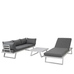 Wohnen Sitzgruppe<Variable Garten Lounge mit Tisch - Murcian (zweiteilig)
