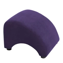 Wohnen Hocker<Velours Hocker in Violett - Cregorian