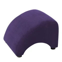 Wohnen Hocker<Velours Hocker in Violett - Cregorian