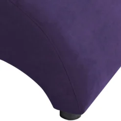 Wohnen Hocker<Velours Hocker in Violett - Cregorian