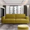 Wohnen Sofas<Velours Schlafcouch mit 145x215 cm Liegefläche - Lotta
