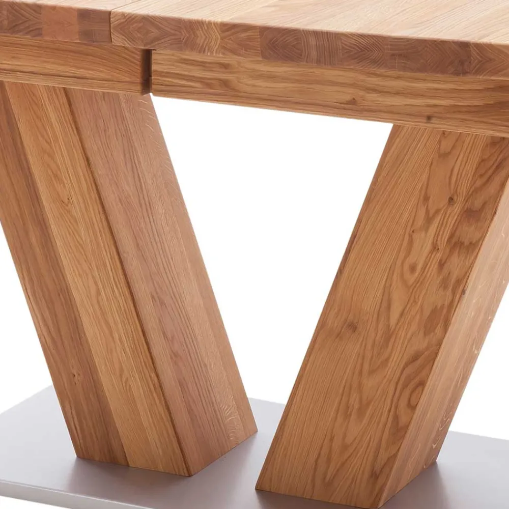 Wohnen Tische<Verlängerbarer Bootsdesign Tisch aus Wildeiche - Peng