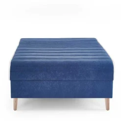 Wohnen Betten<Verstellbare Daybed Polsterliege in Blau Samt - Blackbird