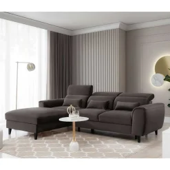 Wohnen Betten|Sofas<Viersitzer Eckcouch mit Schlaffunktion - Acess