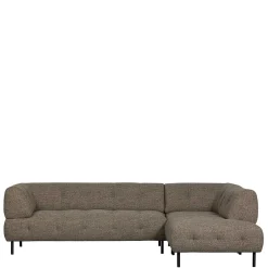 Wohnen Sofas<Viersitzer Ecksofa in Dunkelbraun - Marus