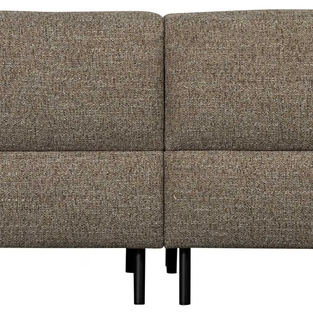 Wohnen Sofas<Viersitzer Ecksofa in Dunkelbraun - Marus