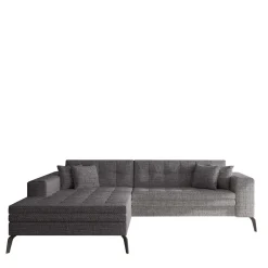 Wohnen Sofas<Viersitzer Sofaecke in Beigegrau - Javolena
