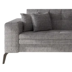 Wohnen Sofas<Viersitzer Sofaecke in Beigegrau - Javolena
