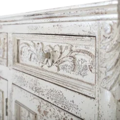 Wohnen Sideboards<Vintage Design Anrichte in Holz White Wash - Perolyn