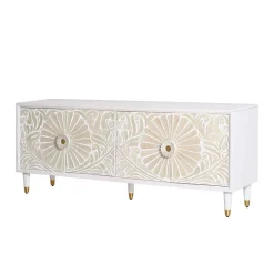 Wohnen Tv & Hifi-Möbel<Vintage Design Lowboard aus Mango Massivholz - Triboot