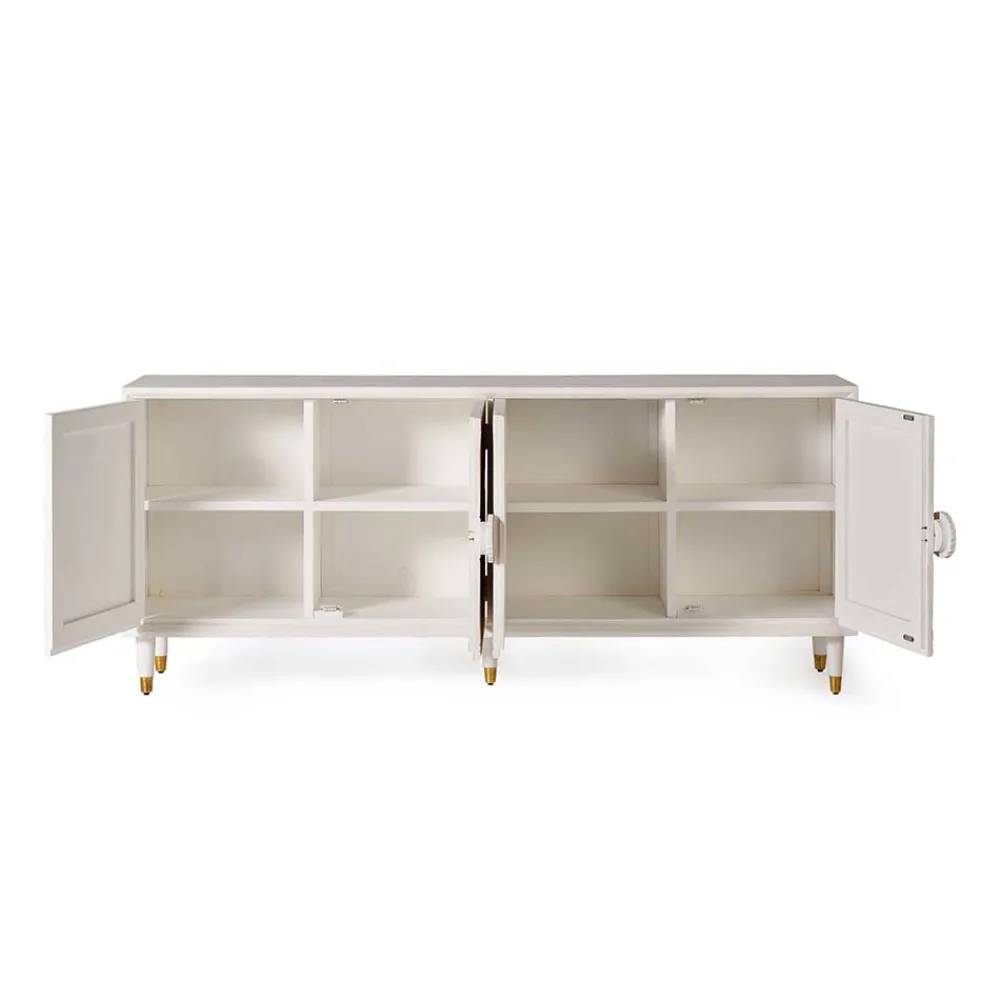 Wohnen Sideboards<Vintage Design Sideboard aus Mango Massivholz - Triboot