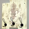 Wohnen Garderoben<Vintage Garderobe Rioja in Creme Goldfarben