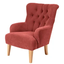 Wohnen Sessel<Vintage Sessel in Terracotta Velours - Granna