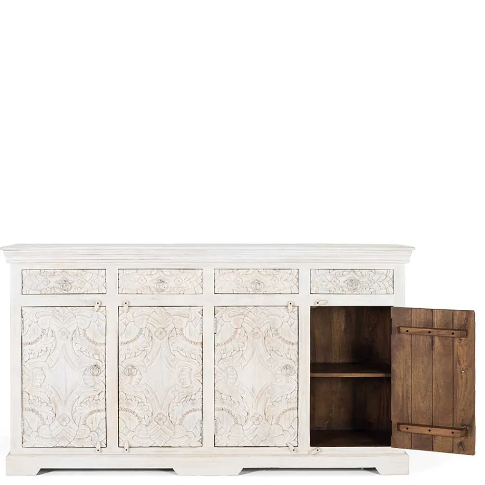 Wohnen Sideboards<Vintage Sideboard in Antikweiß - Celorma