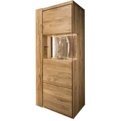 Wohnen Vitrinen|Schränke<Vitrine aus Wildeiche geölt - Slaraduva