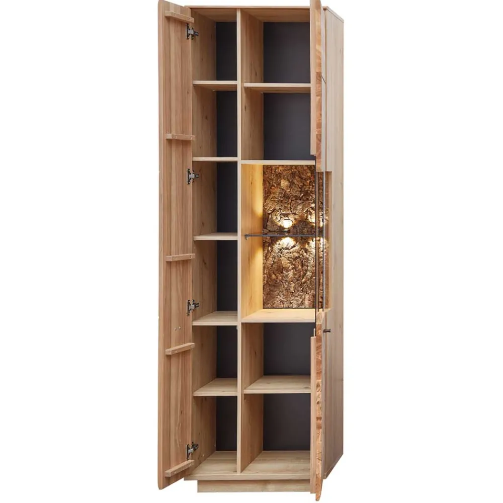 Wohnen Vitrinen<Vitrine in Esche und Wildeiche - Cassna