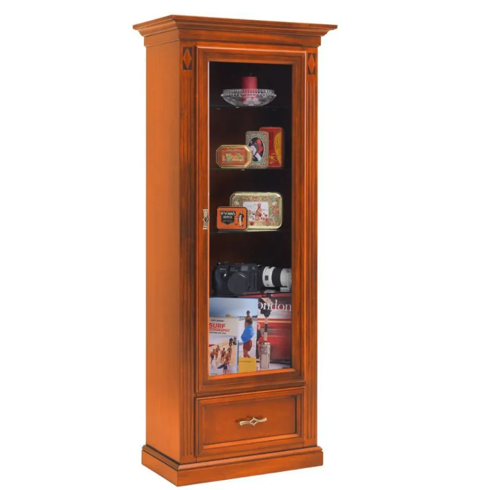 Wohnen Vitrinen<Vitrine in Kirschbaumfarben - Manukau