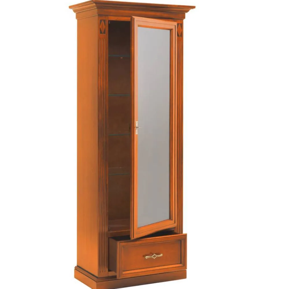 Wohnen Vitrinen<Vitrine in Kirschbaumfarben - Manukau