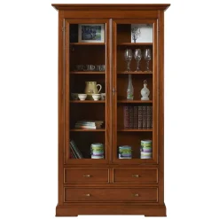 Wohnen Vitrinen<Vitrine in Walnuss Braun - Istefanio