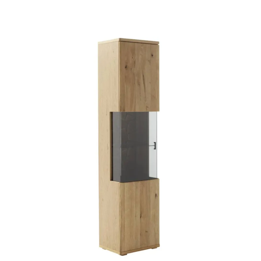 Wohnen Vitrinen<Vitrine in Wildeiche teilmassiv - Dagmy