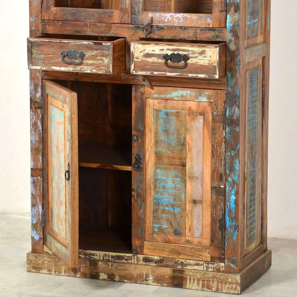 Wohnen Vitrinen|Schränke<Vitrine Jamaica in Bunt