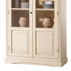 Wohnen Vitrinen<Vitrine Kulyna in Creme Vintage