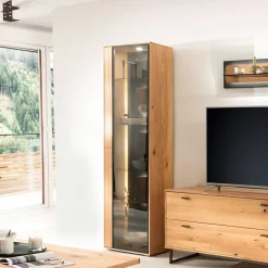 Wohnen Vitrinen<Vitrine mit LED Beleuchtung - Drinidad