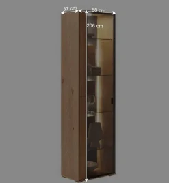 Wohnen Vitrinen<Vitrine mit LED Beleuchtung - Drinidad