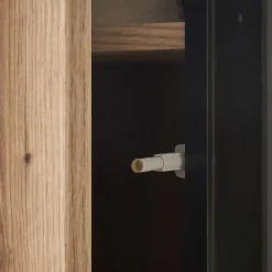 Wohnen Vitrinen<Vitrinen Schrank in Eiche Dekor - Brocus