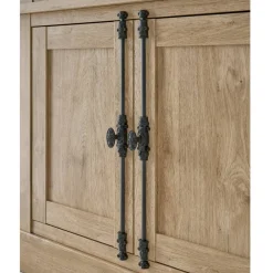 Wohnen Vitrinen<Vitrinenschrank im Landhaus Look - Hengas