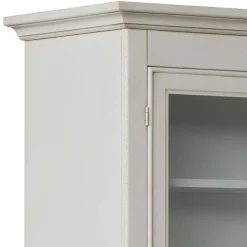 Wohnen Vitrinen<Vitrinenschrank in Antikweiß - Annot