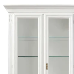 Wohnen Vitrinen<Vitrinenschrank in Weiß - Eli