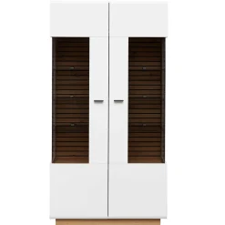 Wohnen Vitrinen<Vitrinenschrank mit Doppeltür - Niam