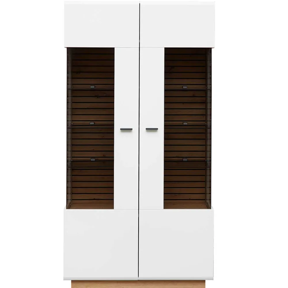 Wohnen Vitrinen<Vitrinenschrank mit Doppeltür - Niam