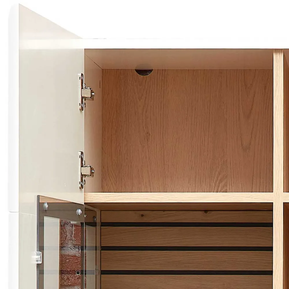 Wohnen Vitrinen<Vitrinenschrank mit Doppeltür - Niam