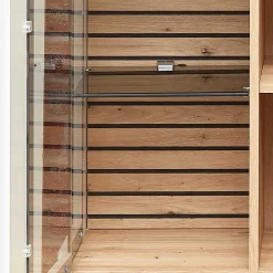 Wohnen Vitrinen<Vitrinenschrank mit Doppeltür - Niam