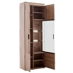 Wohnen Vitrinen<Vitrinenschrank mit LED Beleuchtung - Bekunion