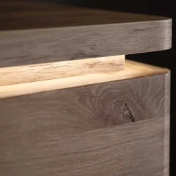 Wohnen Vitrinen<Vitrinenschrank mit LED Beleuchtung - Bekunion