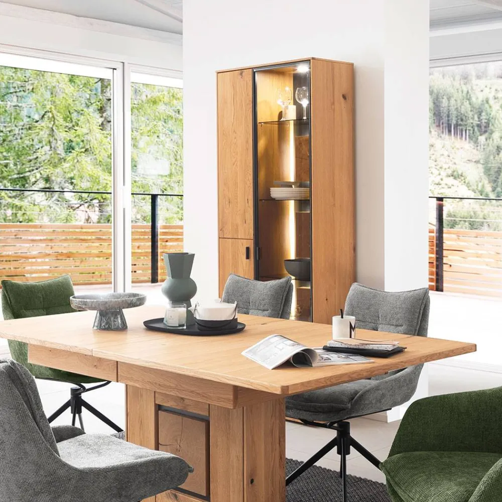 Wohnen Vitrinen<Vitrinenschrank mit Parsolglas - Drinidad