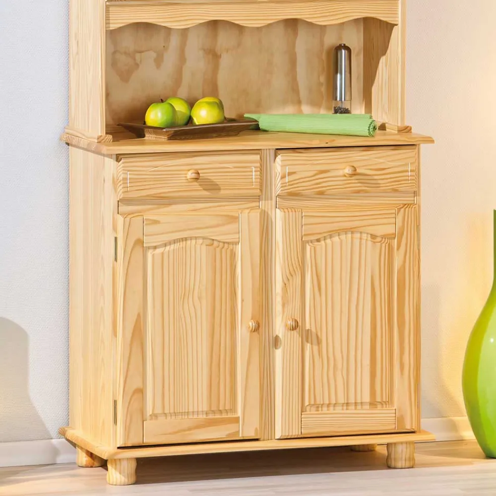 Wohnen Vitrinen<Vitrinenschrank Nabrosia im Landhausstil
