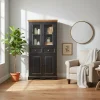 Wohnen Vitrinen<Vitrinenschrank Sentiments in Schwarz