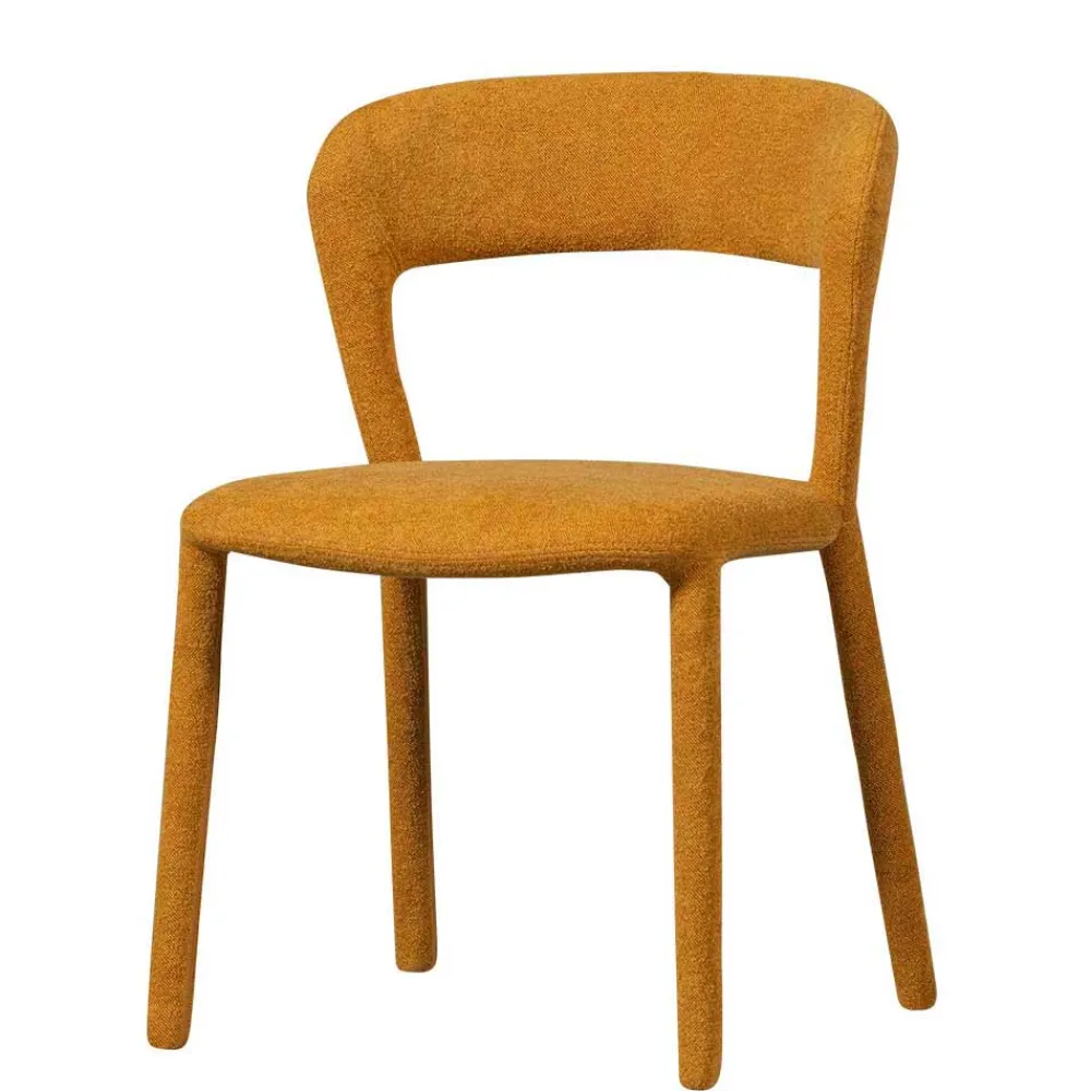 Wohnen Stühle<Vollständig gepolsterte Stühle in Gelb - Posky (2er Set)