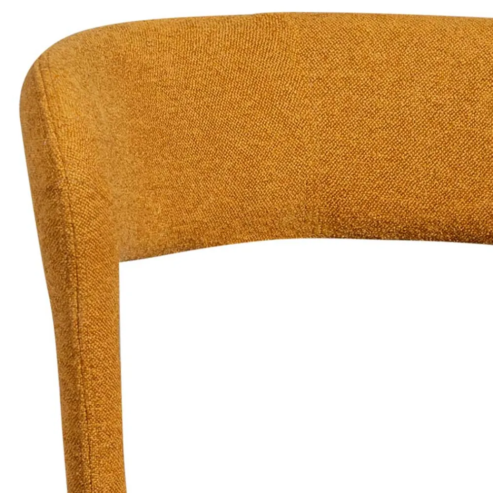 Wohnen Stühle<Vollständig gepolsterte Stühle in Gelb - Posky (2er Set)