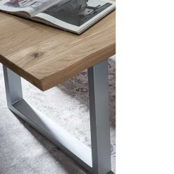 Wohnen Tische<Waldkanten Esstisch aus Wildeiche massiv - Clasina