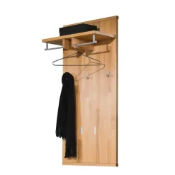 Wohnen Garderoben<Wand Flurgarderobe Wislama aus Kernbuche Massivholz