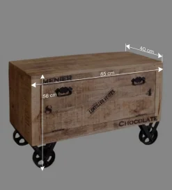 Wohnen Sitzgruppe<Wand Klapptisch & Hocker Set - Indri (dreiteilig)