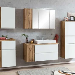 Wohnen Schränke<Wand Waschbeckenschrank mit Aufsatzbecken - Eight