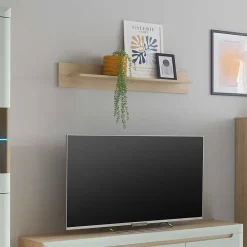 Wohnen Regale<Wandboard in Eiche Holznachbildung - Armina