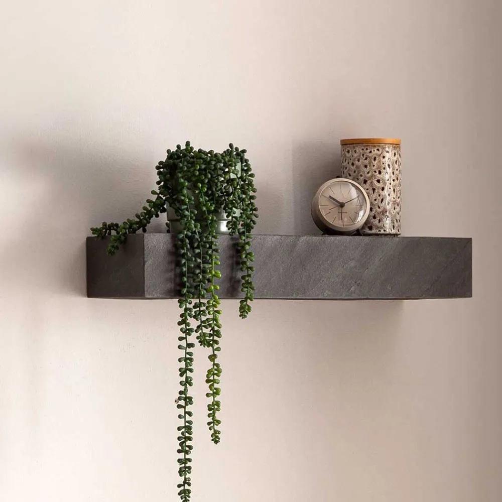Wohnen Regale<Wandboard in Steinoptik in rechteckiger Form - Tokiona